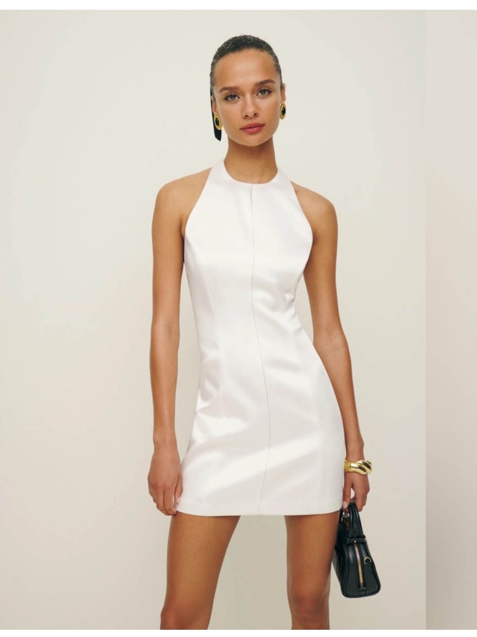 Reformation Anakin White Dress
